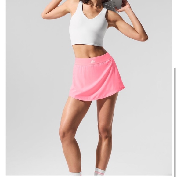 ALO Yoga Dresses & Skirts - Alo Match Point Skirt Neon Bubblegum 💕